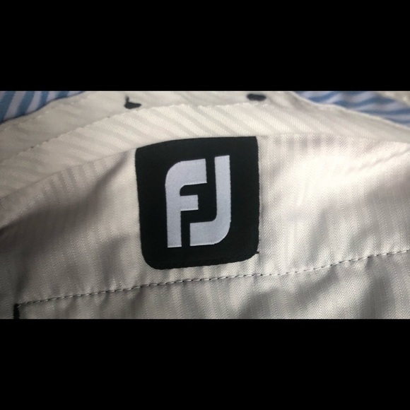 FJ FootJoy Black Flat Front 24201 Golf Shorts Quick Dry 36” Inseam 9.5” Dressy - Picture 6 of 8